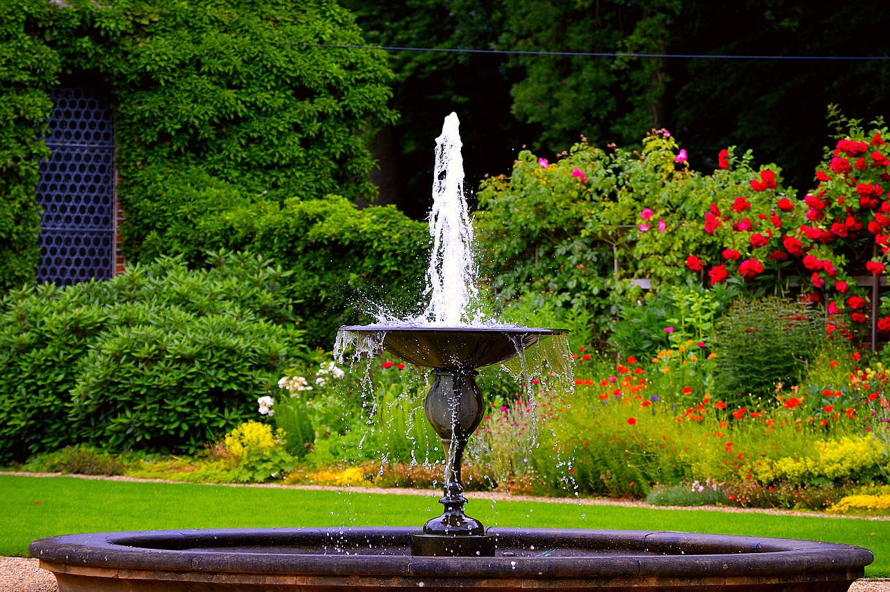 fontaine de jardin